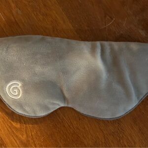 Plush Gray Weighted Sleep Mask